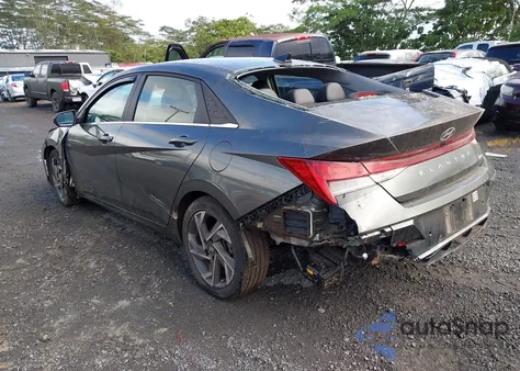 2024 Hyundai Elantra Hybrid Limited z USA, uszkodzony, nr VIN KMHLN4DJ9RU095877